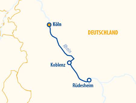 Adventsreise 2024 – Flusskreuzfahrt Rhein